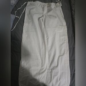 PacSun White Track Pants